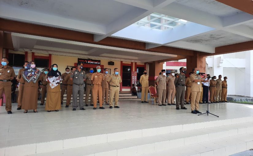 Pamit di Apel Perdana 2021, Bupati Pasangkayu Berharap Penerusnya Dapat Berbuat Lebih Baik